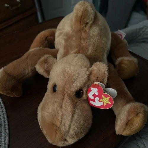 “Ty Beanie Baby Humphrey Camel w/ Tags Retired Vintage 1993 PVC Pellets”