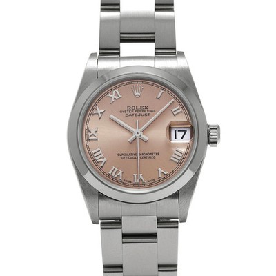 ROLEX Datejust 78240 Pink Case Size 31×31mm Unisex Used Watch #21113