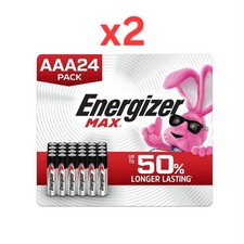 Energizer MAX AAA Batteries 48 24 Pack x 2  48 Batteries Exp 2036