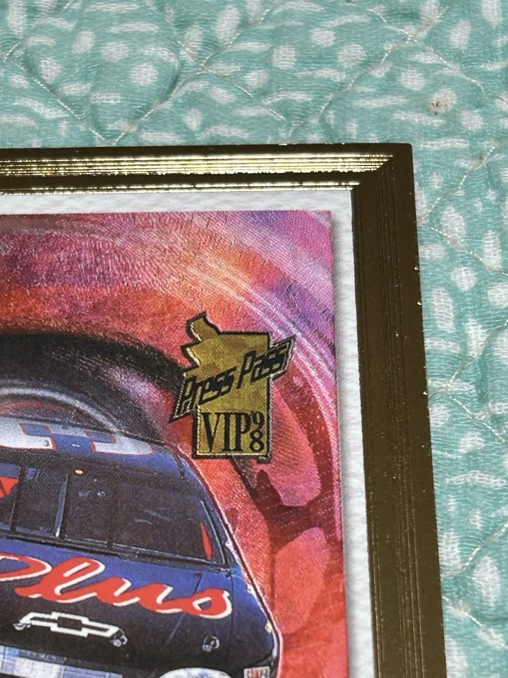 2003 PRESS PASS OPTIMA, DALE EARNHARDT, 10TH ANNIVERSARY CARD TA 72; 099/250🔥 - Image 3 of 4