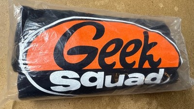 Geek Squad Black Tech Support Tee Men's XL