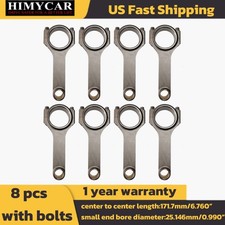 Forged 4340 Conneting Rods For Chrysler Big Block 7.2l 440 6.760 With Bolts