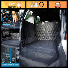Heavy Duty Waterproof Dog Cargo Liner 55"x82" - Nonslip Trunk Cover for SUVs & V