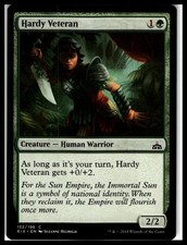 Rivals of Ixalan #132 Hardy Veteran