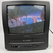 Daewoo DVQ-13H1FC 13-Inch Color TV/VHS Read description CRT