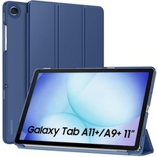 MoKo Slim Case for Samsung Galaxy Tab A11 Plus/ A9 Plus 11 Inch Denim Smart