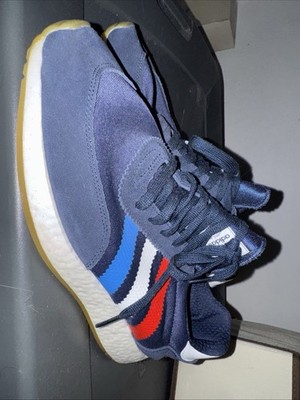 adidas I-5923 Iniki Runner Collegiate Navy/ Active Red/ Blue Men s 10.5