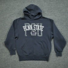 Vintage Penn State Hoodie Adult Medium Blue Lion Jansport Pullover Y2K