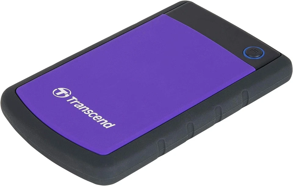 Transcend 2 TB Rugged Portable Hard Drive - Shock Resistant USB 3.1 Gen 1 StoreJ - Image 3 of 4