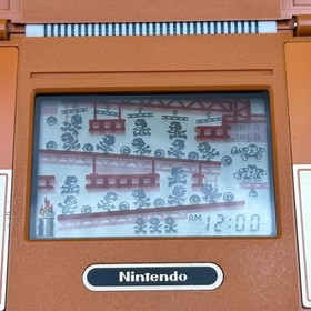 Nintendo Game & Watch Pocketsize DONKEY KONG DK-52 2nd Ed Rare "Sunset" Variant