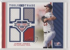 2017 USA Baseball Stars & Stripes Tools of the Trade /199 Jared Jones #55 0i76