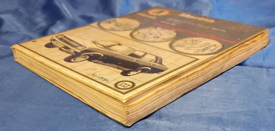 Bin Autobooks Austin Morris Marina 1971-1978 Owners Workshop Manual Vintage - Image 4 of 4