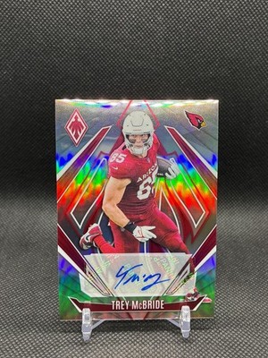 Trey McBride 2024 Panini Phoenix #139 Silver Auto /199 Arizona Cardinals