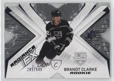 2022-23 SPx Radiance F/X Rookies 285/549 Brandt Clarke #RFX-91 10cf