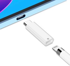 USB-C to Pencil Adapter for Apple Pencil 1st Gen/iPad 10th Gen/iPad A16 Type
