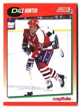 1991-92 Score Canadian English #56 Dale Hunter