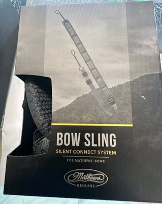 Mathews Silent Connect System Bow Sling-Black Nylon Brand New