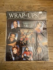 Star Trek: The Next Generation Wrap-Ups! Wrapping Paper 2 Sheets 20" X 30" NEW!!