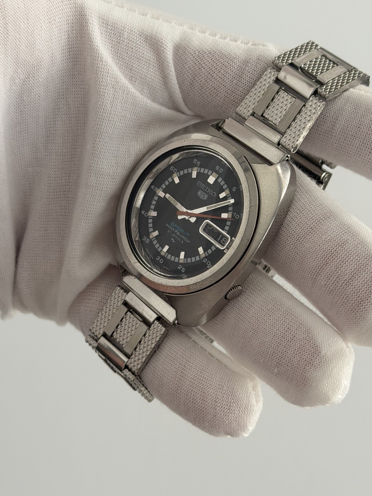 Seiko 5 Sports 7019-7050 Men's Vintage Automatic Clas… - Gem