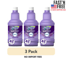  3 pack Swiffer Wet Jet Solution Refill, Lavender, 1 x 42.2 fl oz