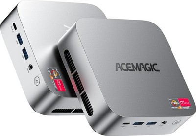 ACEMAGIC MINI PC Windows 11 Pro AMD Ryzen 2544 Desk PC 8GB DDR4 256GB SSD WIFI 5