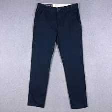 Rapha Mechanics Trousers Mens 34x34 (Fit 32x31) Slim Fit Work Pants Dark Blue