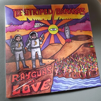 The Striped Bananas - Rayguns Of Love Vinyl Record - Rare Psychedelic Rock Psych