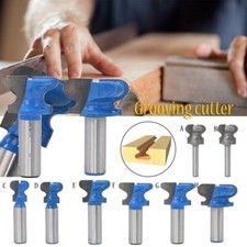 Grooving Cutter 1/2" shank Finger Pull Drawer Stool Molding Router Cutter Bit