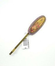 Michal Negrin Romantic hair clip hairpin Crystals flowers 2