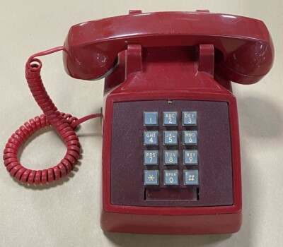 ビンテージwestern electric（bell system非売品）電話機 VINTAGE WESTERN ELECTRIC BELL SYSTEM RED PHONE - NOT TESTED | eBay