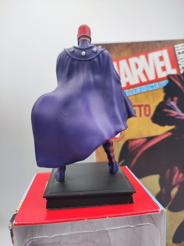 MARVEL HEROES 3D nr 55 MAGNETO Statua Fascicolo Poster CENTAURIA PANINI - Bild 5 von 7