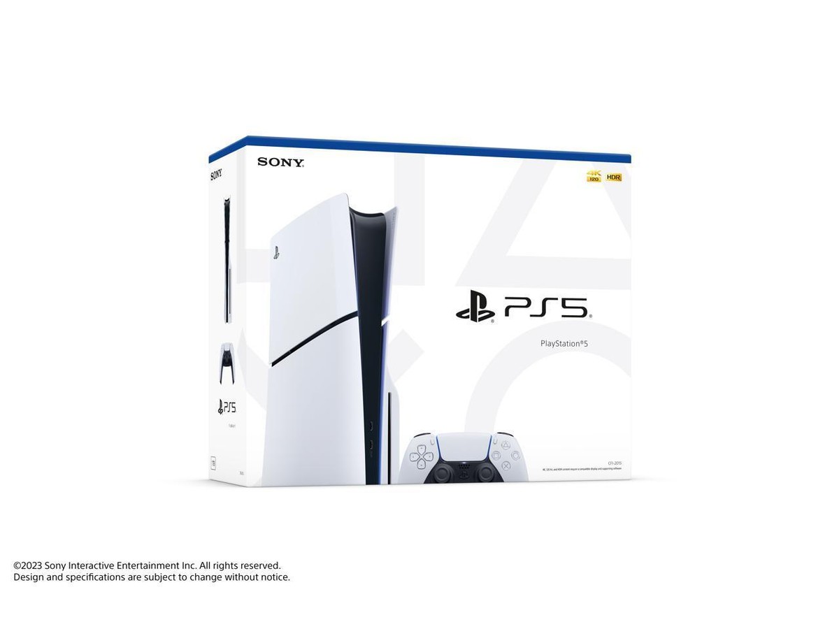 Sony PlayStation 5 Slim Disc console PS5 White,1000039671