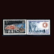French South & Antartic Territory Stamps Regular Issues, MNH, XF Scott # 23-24