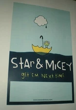 POSTER by STAR & MICEY get em next time promo For The bands album tour cd them 1