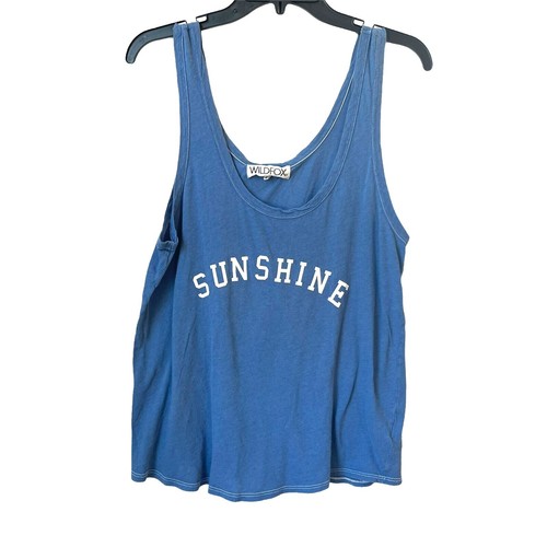 NWT Wildfox SM I Want You Patriotic Swing Tank Blue 116223 | eBay