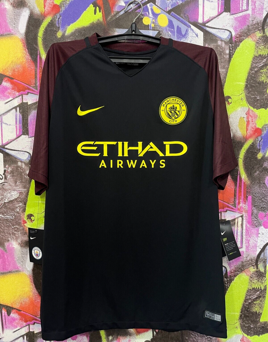 Manchester City 2016 Away Shirt Football Soccer Jersey Nike 776903