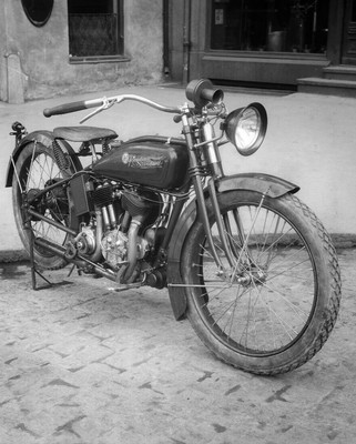 Antique motorcycle Old Vintage Photo Reprints