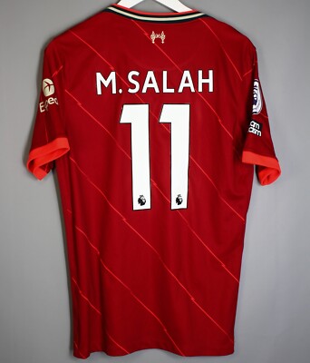 LIVERPOOL 2021 2022 HOME FOOTBALL SHIRT SOCCER JERSEY NIKE #11 M