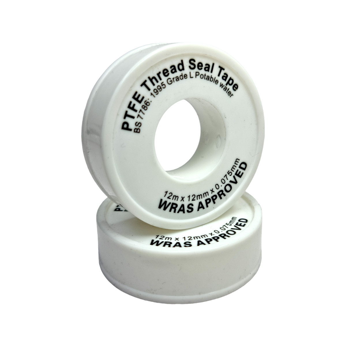 Gas u0026amp; Water PTFE Tape White Yellow Threaded Seal Fitting 12mm x 12m  Plumbing | eBay