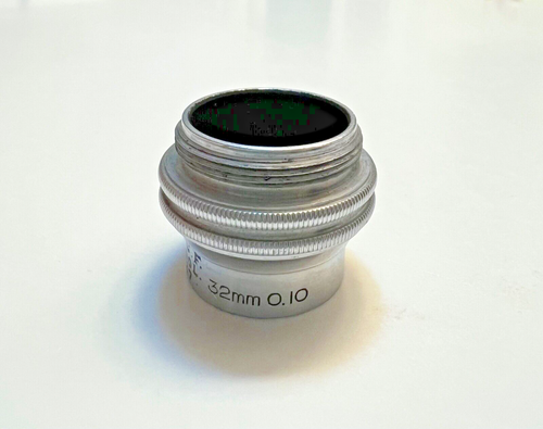 Obiettivo microscopio Bausch & Lomb Opt.Co 32 mm 0,10 SPEDIZIONE GRATUITA! - Foto 4 di 7