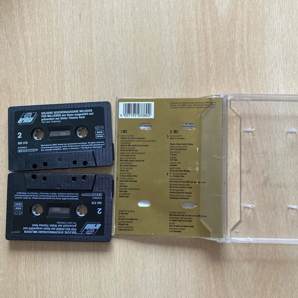Melodien für Millionen - Goldene Geschenkausgabe - 2 MC Dieter Thomas Heck - Bild 2 von 4