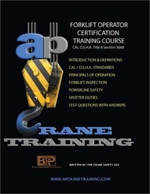 Forklift Operator Certification Training Course (Paperback or Softback)