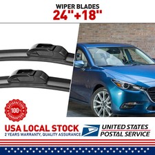 2418 Windshield Wiper Blades Premium Oem Hybrid Silicone J-hook High Quality