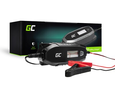 Automatisches Ladegerät Green Cell für LiFePO4 AGM GEL Akku Batterie 12V 4A
