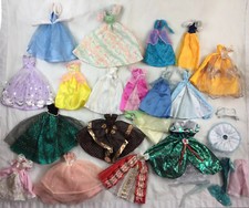 LOT Vintage Barbie Clone And Others  Handmade Gowns  Dresses