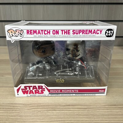 257 Rematch On The Supremacy Funko Pop Vinyl Star Wars Film Momente Finn Phasma