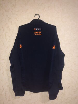 Rare Roma Italy Football Training Jacket Size XXL Kappa | eBay