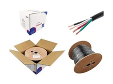 250FT Outdoor UV Protection Rated Professional Speaker Audio Cable 14AWG Dire...