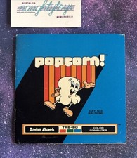 Popcorn MANUAL ONLY for Radio Shack Tandy TRS-80 Color Computer 26-3090