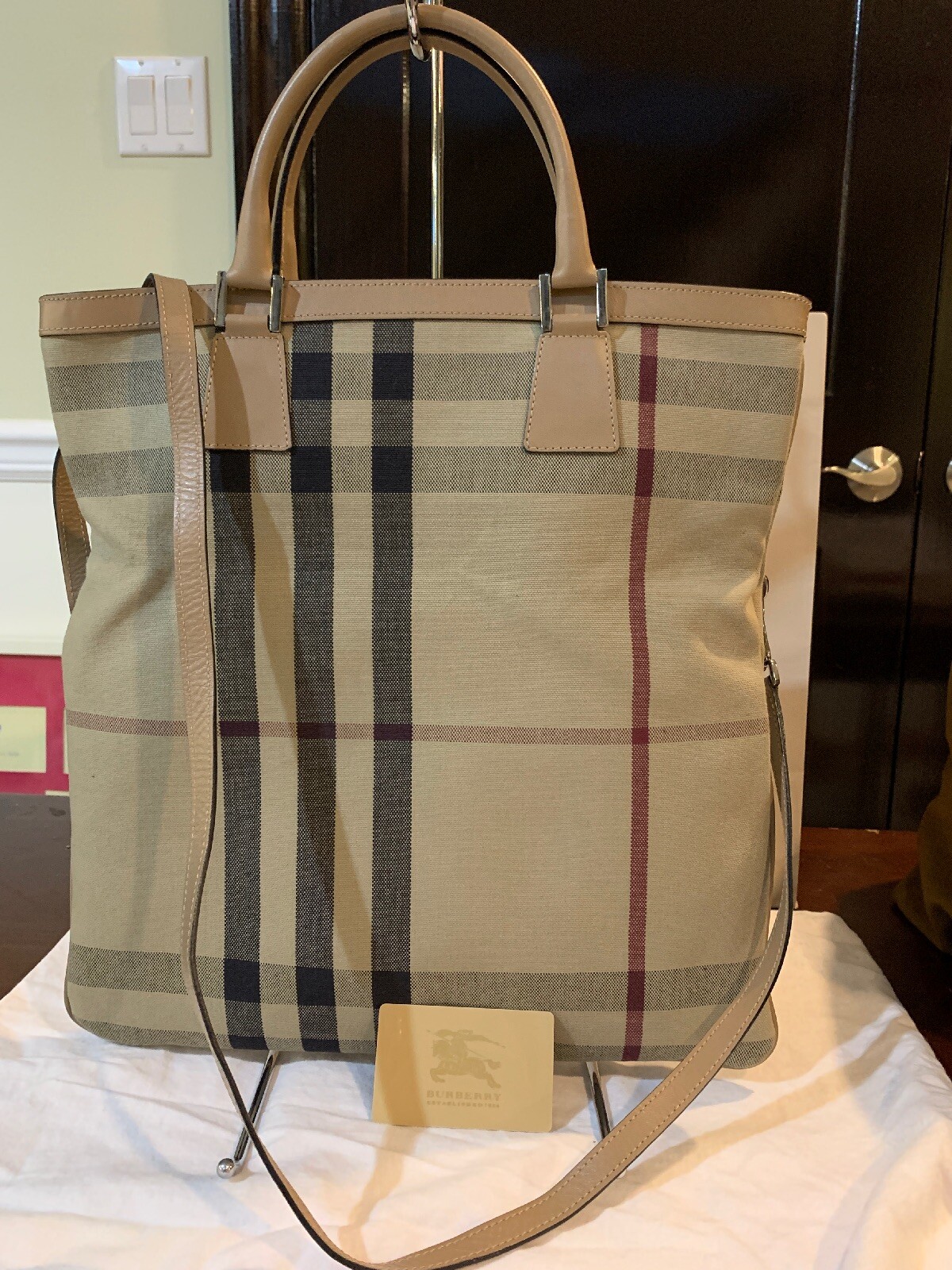 burberry 2 way bag